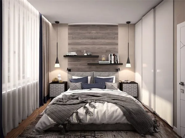 Дизайн спальни в хрущевке: особенности планировки и зонирования, реальные фото оригинальных интерьеров 3