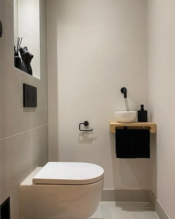 Дизайн туалетов маленьких размеров: 80 компактных и функциональных вариантов интерьера 11