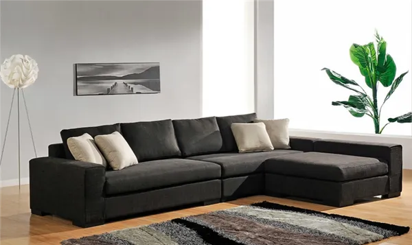 Модульный диван отлично дополняет любые современные стили интерьера