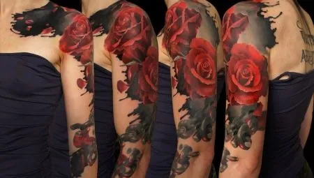 Татуировки на руке для девушек 