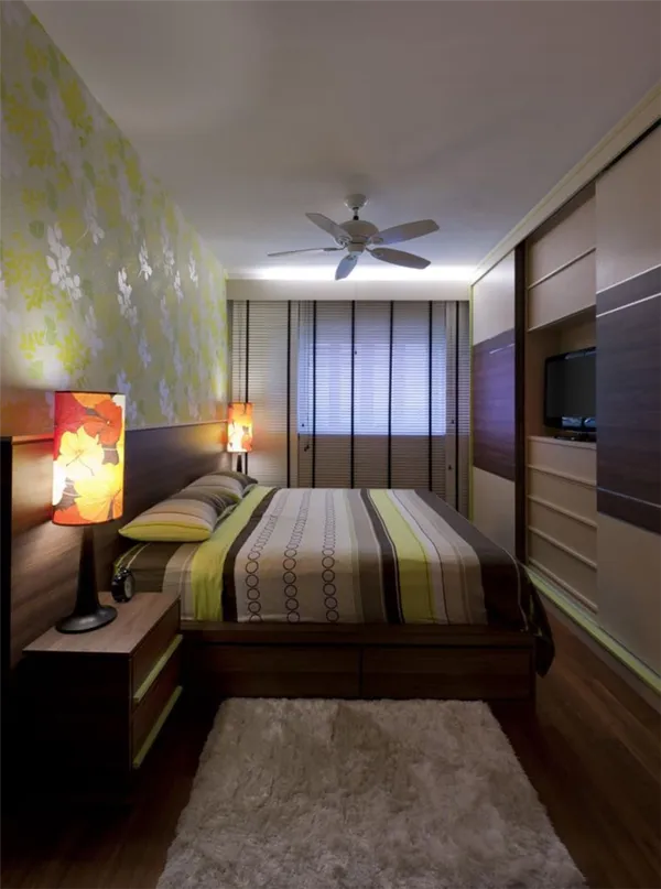 Дизайн спальни в хрущевке: особенности планировки и зонирования, реальные фото оригинальных интерьеров 26