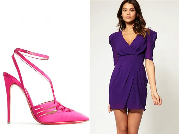 Фиолетовое платье — для создания красивых и вечерних нарядов 6
