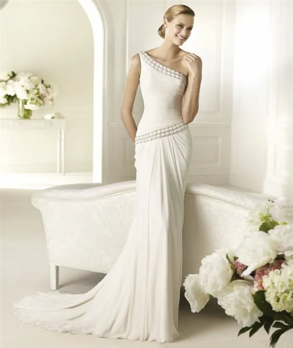 Греческое свадебное платье (фото) 10