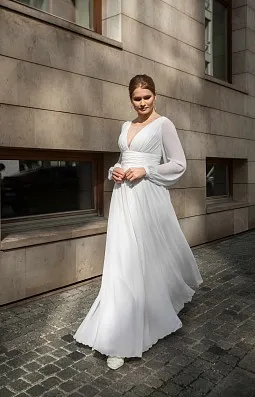 Греческое свадебное платье (фото) 2