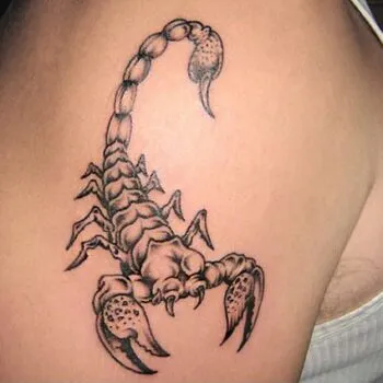 Значение татуировки скорпион 8