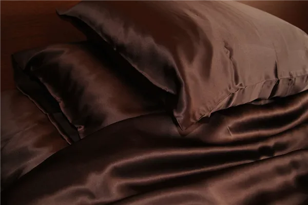Шелковое постельное белье — от белого до черного блеска 2