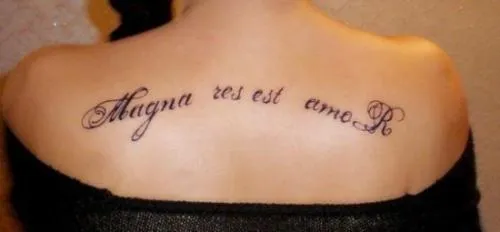 Фразы о любви на латыни для надписей и татуировок. Тату на латыни: афоризмы и цитаты о любви