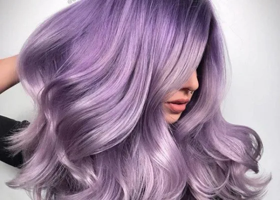 Пепельно-фиолетовый цвет волос. Фото, кому подойдет. Краски, техники окрашивания