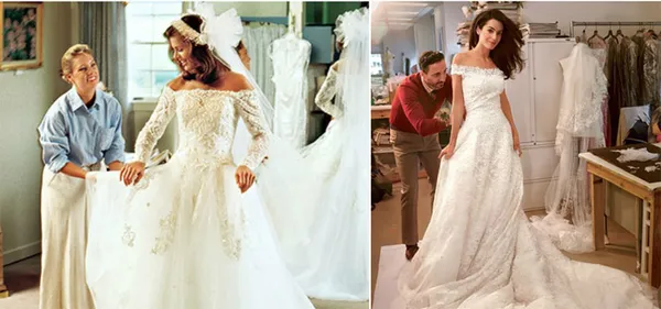 Примерка свадебного платья невысокой невестой