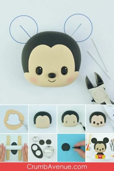 Мышка (крыса) из пластилина для детей: символ 2020 года из пластилина