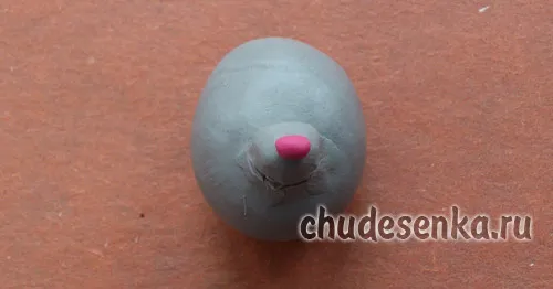 Мышка из пластилина для детей. Как слепить, сделать пошагово с фото, видео 6