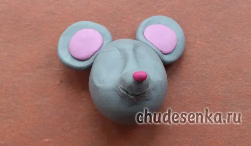 Мышка из пластилина для детей. Как слепить, сделать пошагово с фото, видео 8