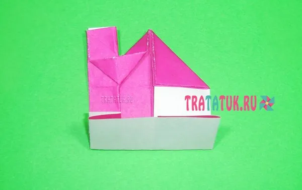 Оригами домик