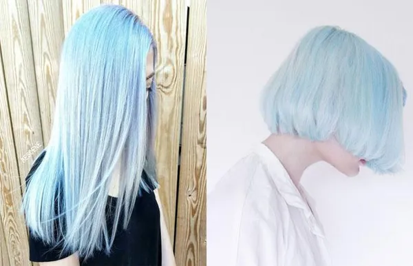 Синие волосы у девушек – кому идет, оттенки и технология окрашивания, отзывы, фото 9