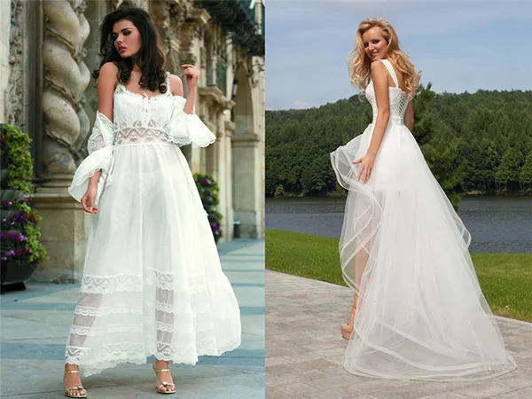 Летние свадебные платья — выбираем подходящий фасон! Каталог с фотографиями модных и стильных нарядов с примерами, как одеться 2