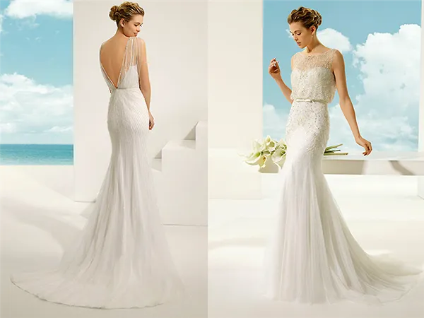 Летние свадебные платья — выбираем подходящий фасон! Каталог с фотографиями модных и стильных нарядов с примерами, как одеться 5