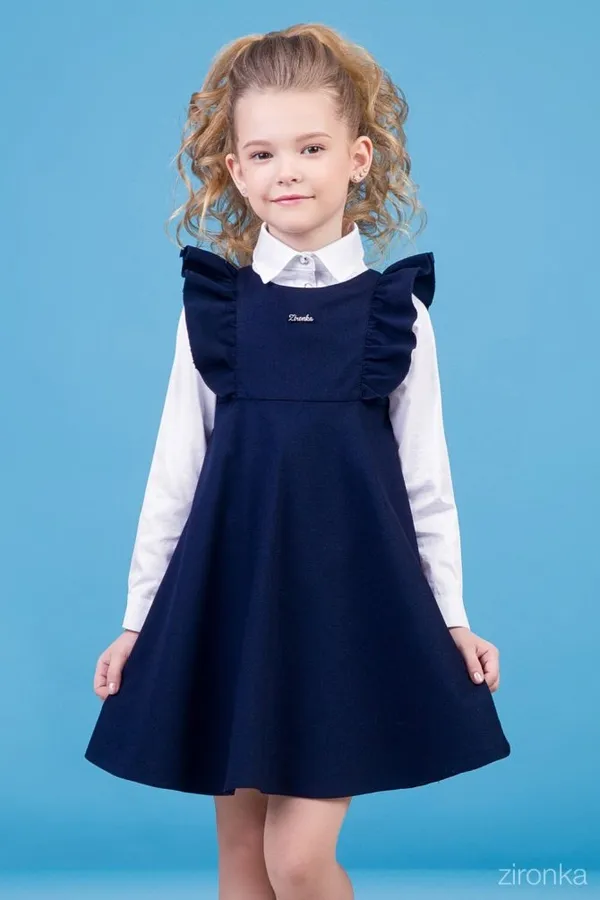 Школьная форма своими руками: платье для девочки 42