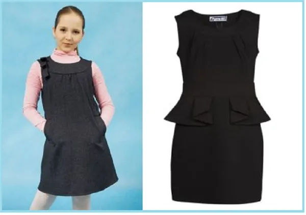 Школьная форма своими руками: платье для девочки 3