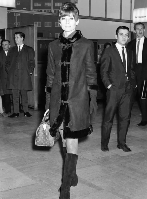 Одри Хепберн с сумкой Луи Виттон