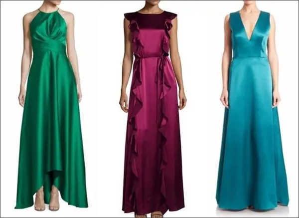 Модные тенденции популярных моделей и фасонов шелковых платьев на 2020 год