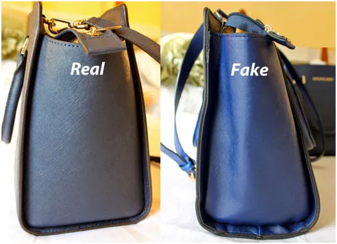 Аутентичная сумка отличается четкими контурами