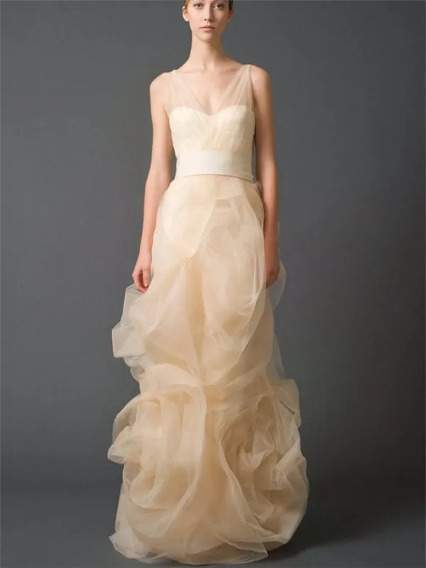 Свадебные платья Вера Вонг (Vera Wang) — классические современные модели этого сезона 56 фото 4