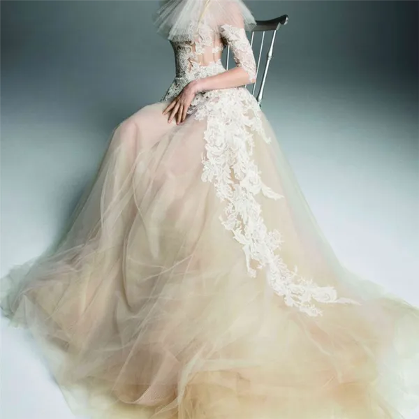 Свадебные платья Вера Вонг (Vera Wang) — классические современные модели этого сезона 56 фото 14