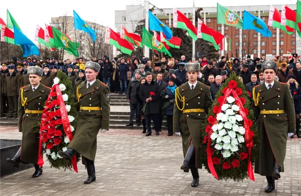 Митинг, посвященный Дню защитника Отечества в Белоруссии