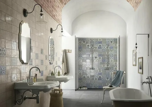 Дизайн большой ванной комнаты: выбор стиля, отделочных материалов, сантехники 17