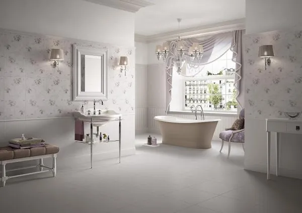 Дизайн большой ванной комнаты: выбор стиля, отделочных материалов, сантехники 13
