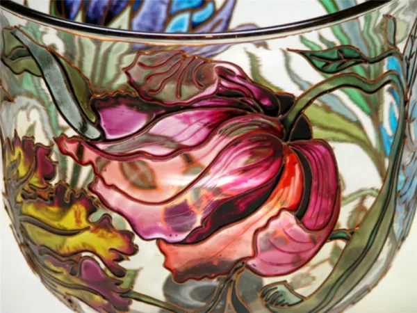 Обзор вариантов исполнения декора вазы из стекла 32
