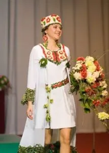 Национальный костюм марийцев для свадьбы