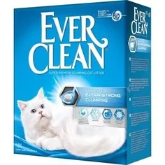 Наполнитель Ever Clean Extra Strong Clumpin Unscented экстра контроль запаха комкующийся без ароматизатора для кошек 10л
