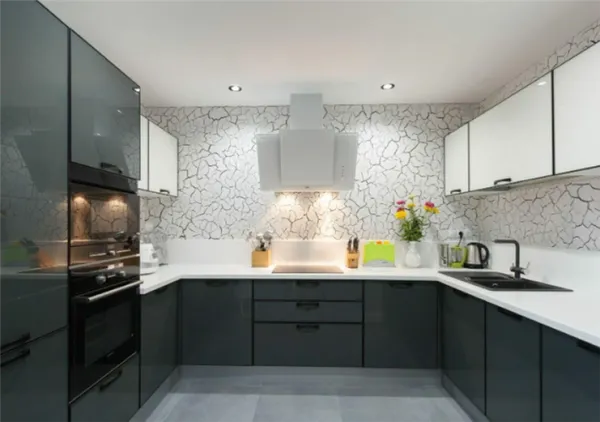 Дизайн современной планировки кухни 11 кв. метров 5