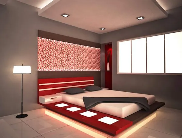 Дизайн спальни площадью 18 кв. м 23
