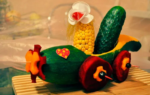 Поделки из овощей своими руками в детский сад