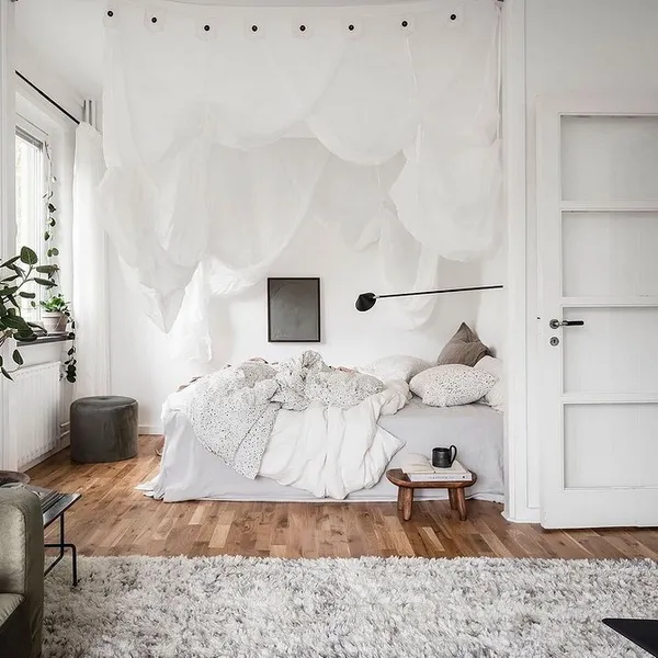 Дизайн спальни в скандинавском стиле: 50 фото, идеи интерьеров 17