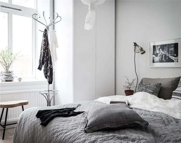 Дизайн спальни в скандинавском стиле: 50 фото, идеи интерьеров 11