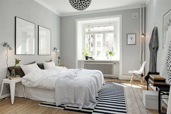 Дизайн спальни в скандинавском стиле: 50 фото, идеи интерьеров 16