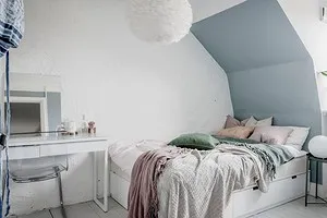 Дизайн спальни в скандинавском стиле: 50 фото, идеи интерьеров 4