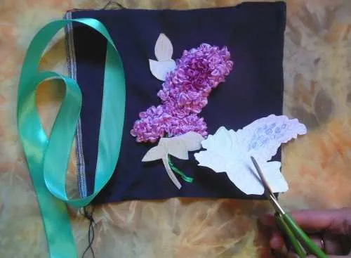 Вышивка лентами для начинающих пошагово — легкий урок создания картин из атласных лент с ромашками, подсолнухами и одуванчиками 30