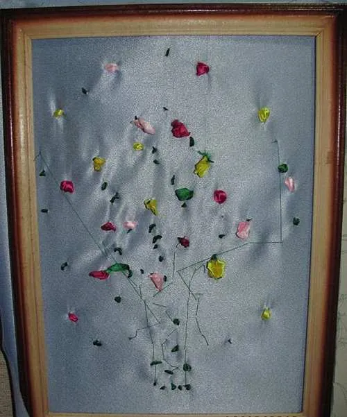 Вышивка лентами для начинающих пошагово — легкий урок создания картин из атласных лент с ромашками, подсолнухами и одуванчиками 48