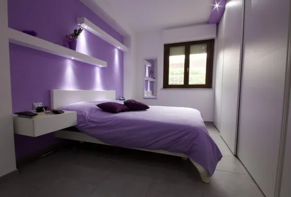 Фиолетовая спальня 5