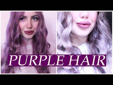 Фиолетово-пепельные волосы: кому подходит футуристический оттенок и как добиться нужного цвета 11