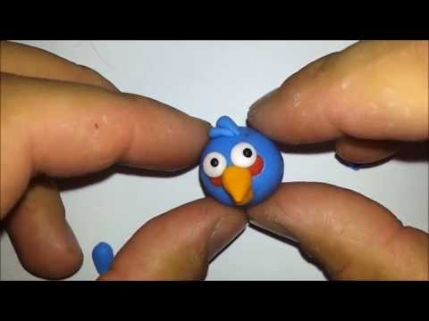 Как сделать из пластилина птичку 18