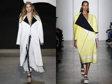 Модные женские пальто на весну 2022 года 15