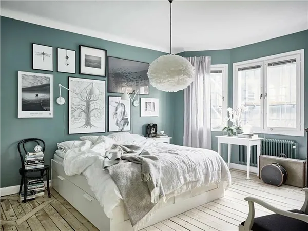 Дизайн спальни в скандинавском стиле: 50 фото, идеи интерьеров 10