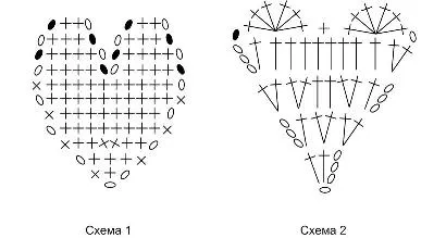 Сердечко крючком за 15 минут 20