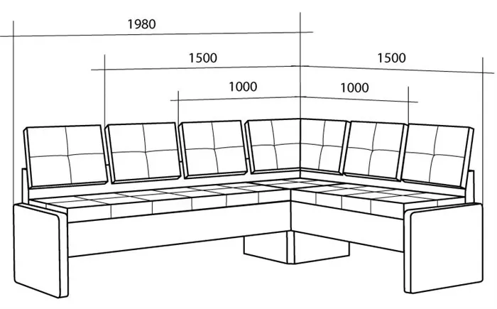 Угловой диван на кухню: советы по выбору и 59 фото в интерьере 3