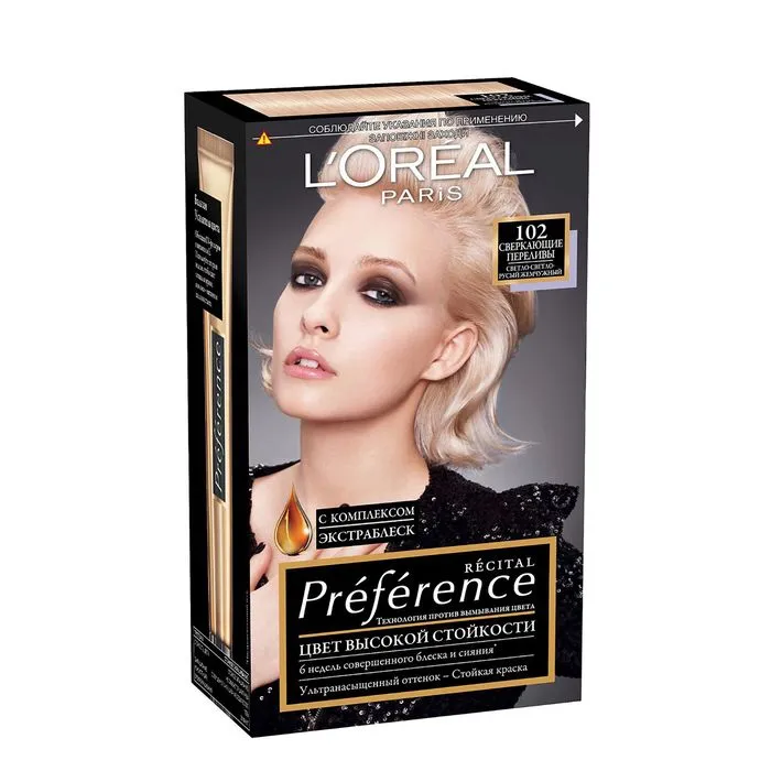 Loreal Preference, тон 102